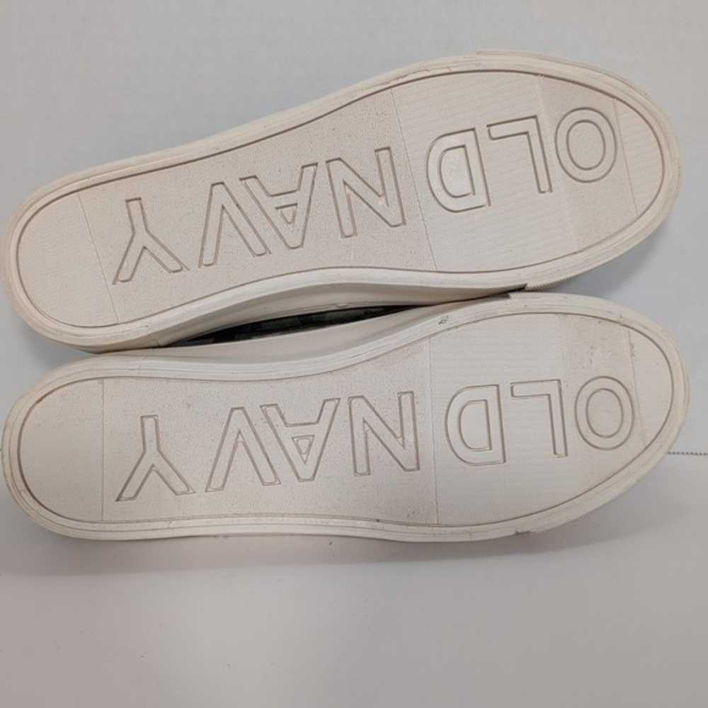 Old Navy Womens 7 Canvas Camouflage Olive Sneaker Shoes - NEW NWT - Picture 9 of 9